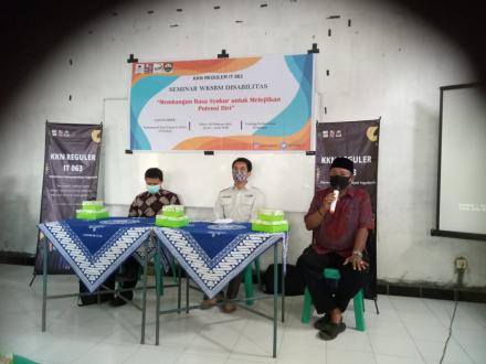 KKN Reguler IT 063 UMY Gelar Seminar Disabilitas