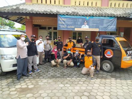 FPRB Astaguna Potorono Kirim Bantuan Untuk Korban Erupsi Gunung Semeru