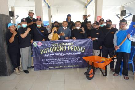 FPRB Astaguna Potorono Kirim Bantuan Untuk Korban Erupsi Gunung Semeru Tahap 2