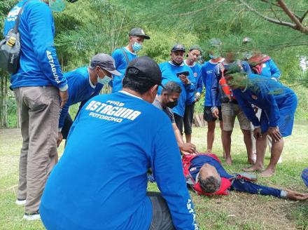 FPRB Astaguna Gelar Pelatihan Water Rescue 