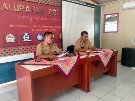 Pemerintah Kalurahan gelar Rapat Koordinasi SPPT PBB